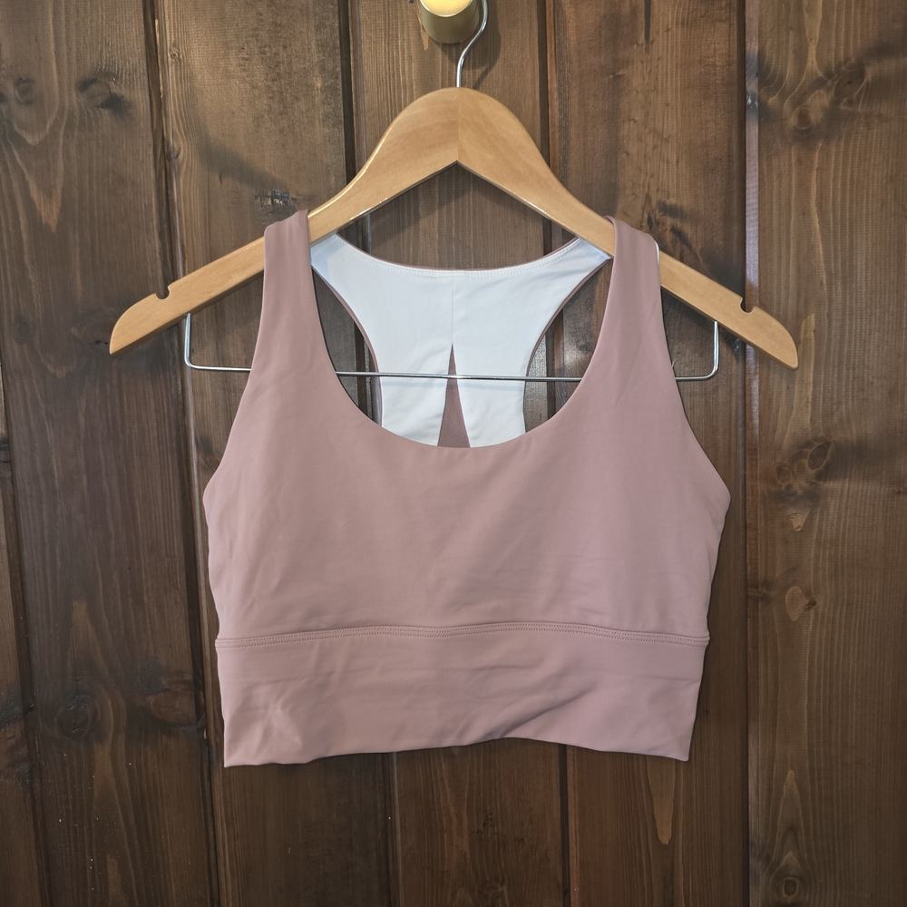 Pink Sports Bra